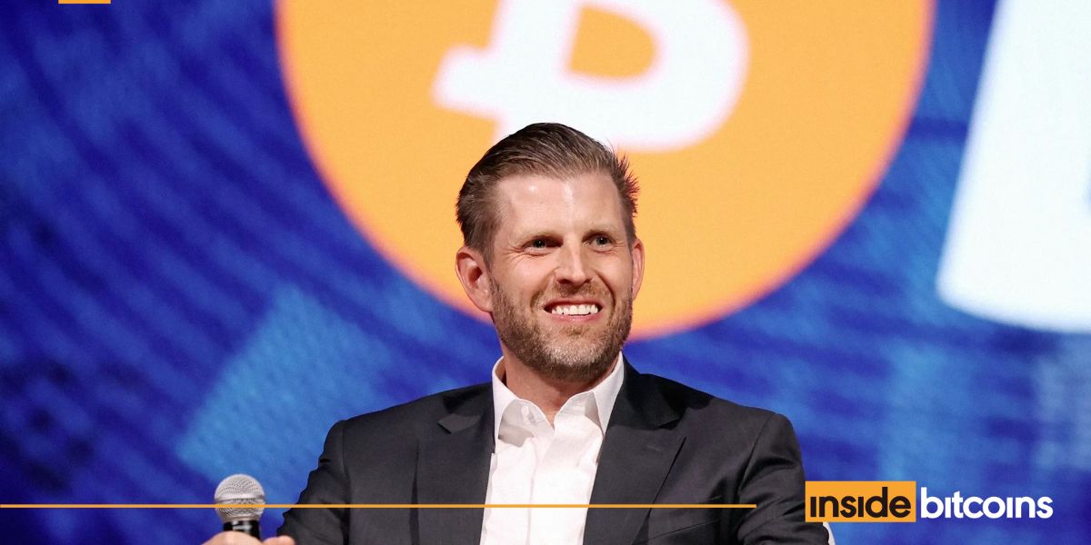 Now Is A “Great Time To Buy Bitcoin,” Eric Trump Says