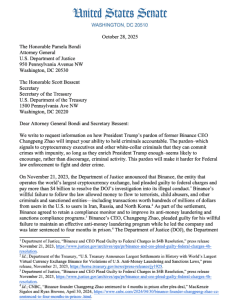 CZ Stunned By Trump Pardon, Denies Enterprise Ties With Household CZ Stunned By Trump Pardon, Denies Enterprise Ties With Household