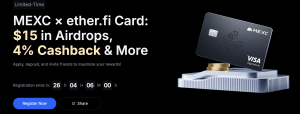 MEXC Ether.Fi card