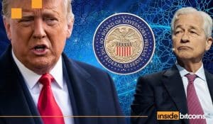 Trump Faults Fed for High Rates, Says JPMorgan CEO Dimon Benefits