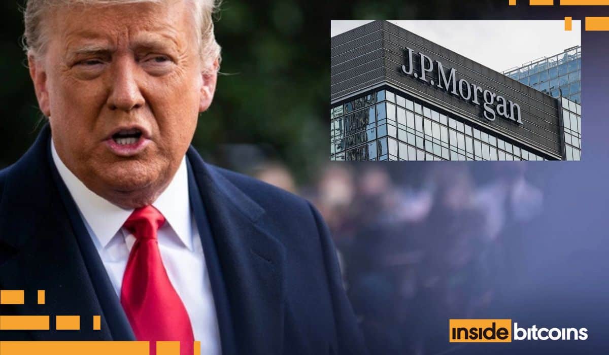 Trump Sues JPMorgan, CEO Dimon for $5 Billion Over Alleged Debanking
