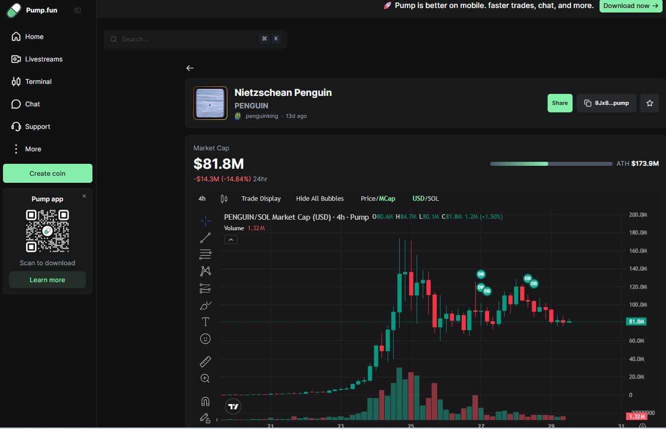 Nietzschean Penguin Token