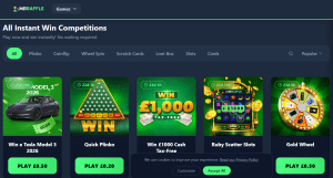 Mr Raffle instant win platform