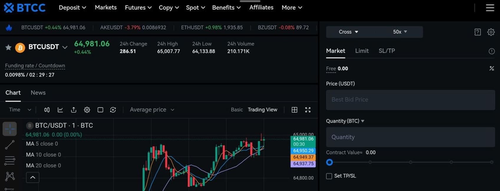 BTCC decentralized